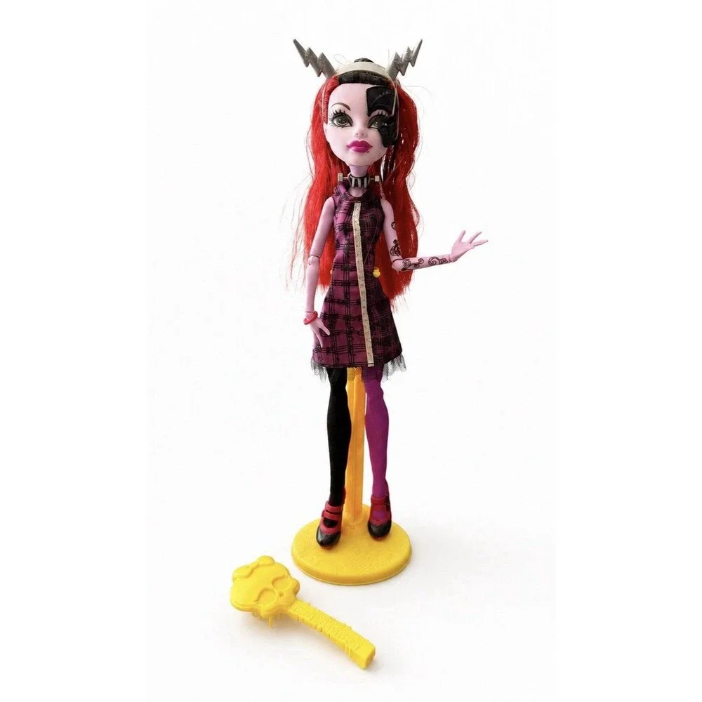 Monster High G1 Freaky Fusion Operetta Doll 2014 Near Complete Mattel No Box